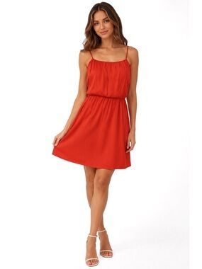 Brochu Walker Revolve Silk Lined Mini Dress